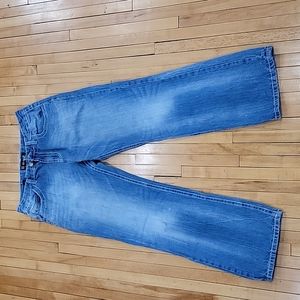Men's 33x32 Buckle Black Blue Jeans